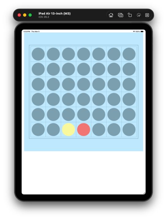Designing a Flexible Drawing Tool — Nicole’s Connect 4 Progress