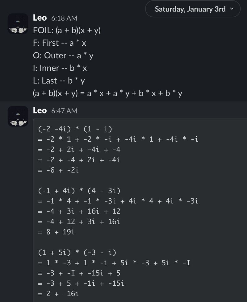 When Complex Numbers Revealed a Simpler Problem