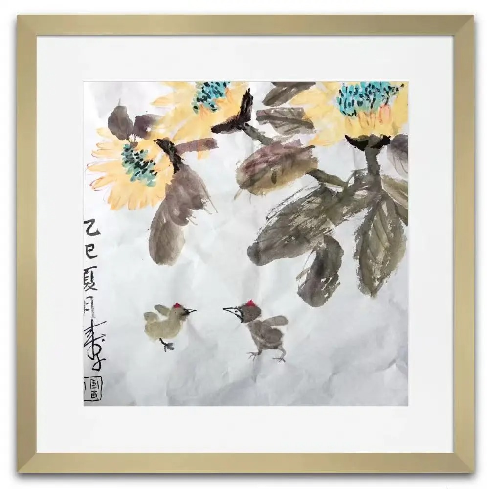 89-Year-Old Dad’s Two Chickens, A Chinese Painting Class That Touched the Whole Family