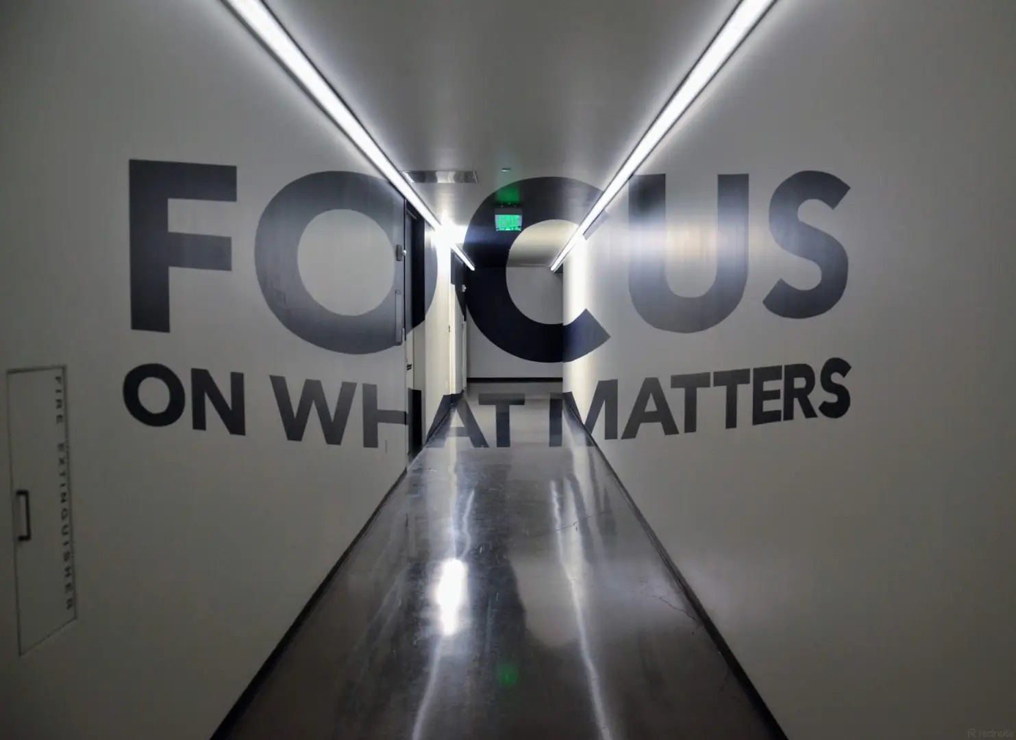 FOCUS ON WHAT MATTERS