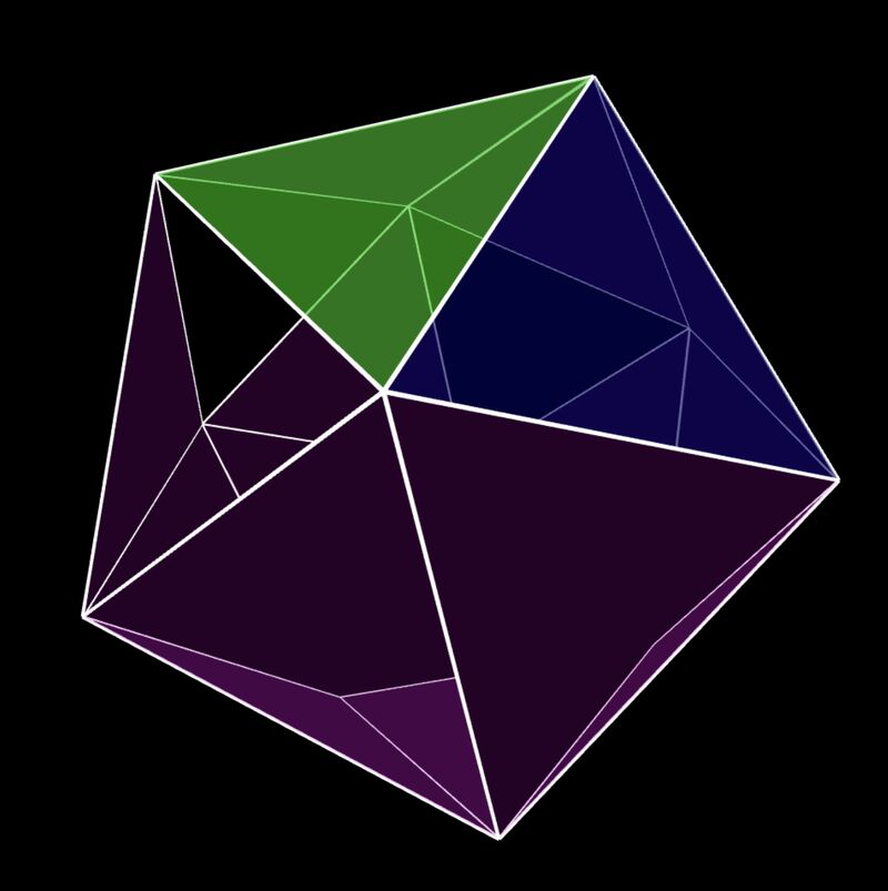 The Dodecahedron on Lunar New Year's Eve