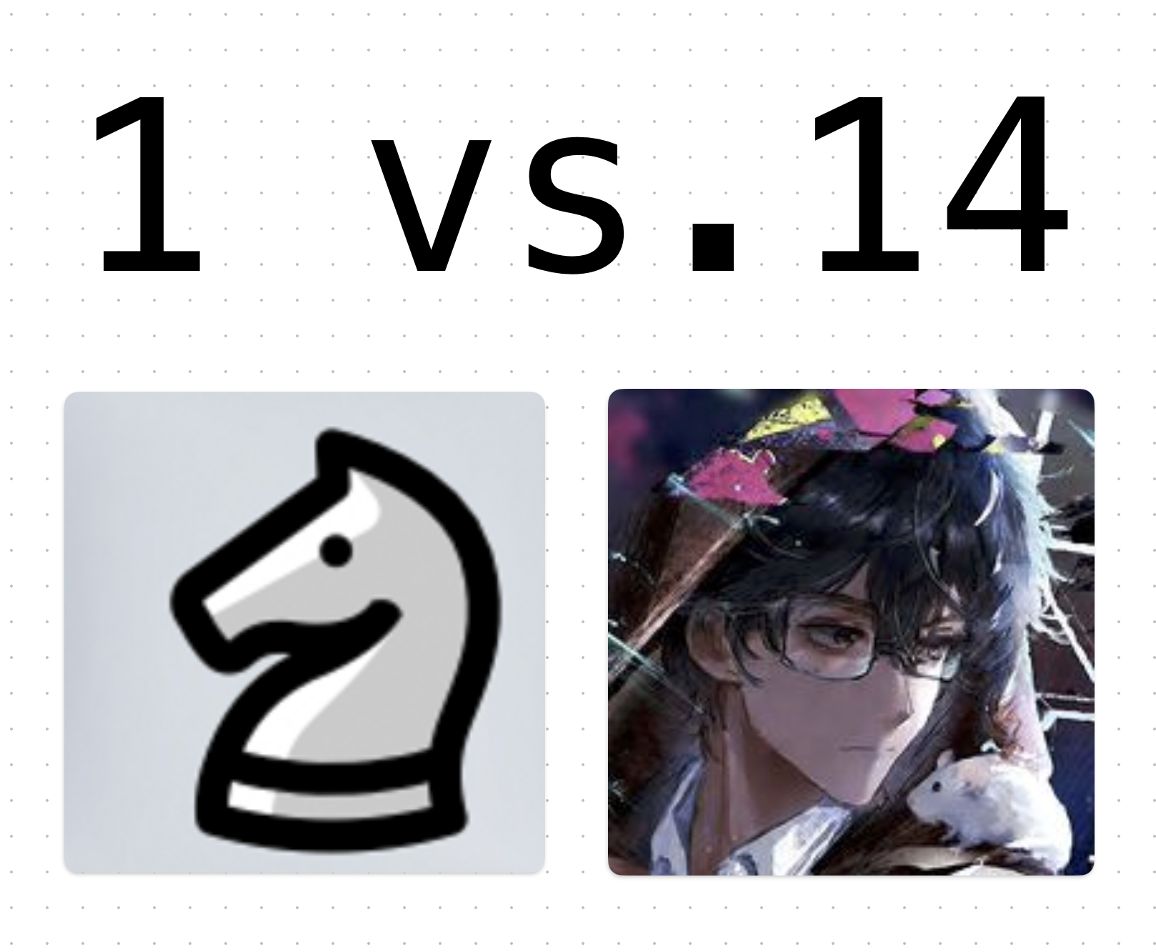 1 vs. 14